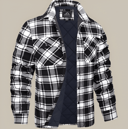 UrbanShield Men's Plaid Jacket