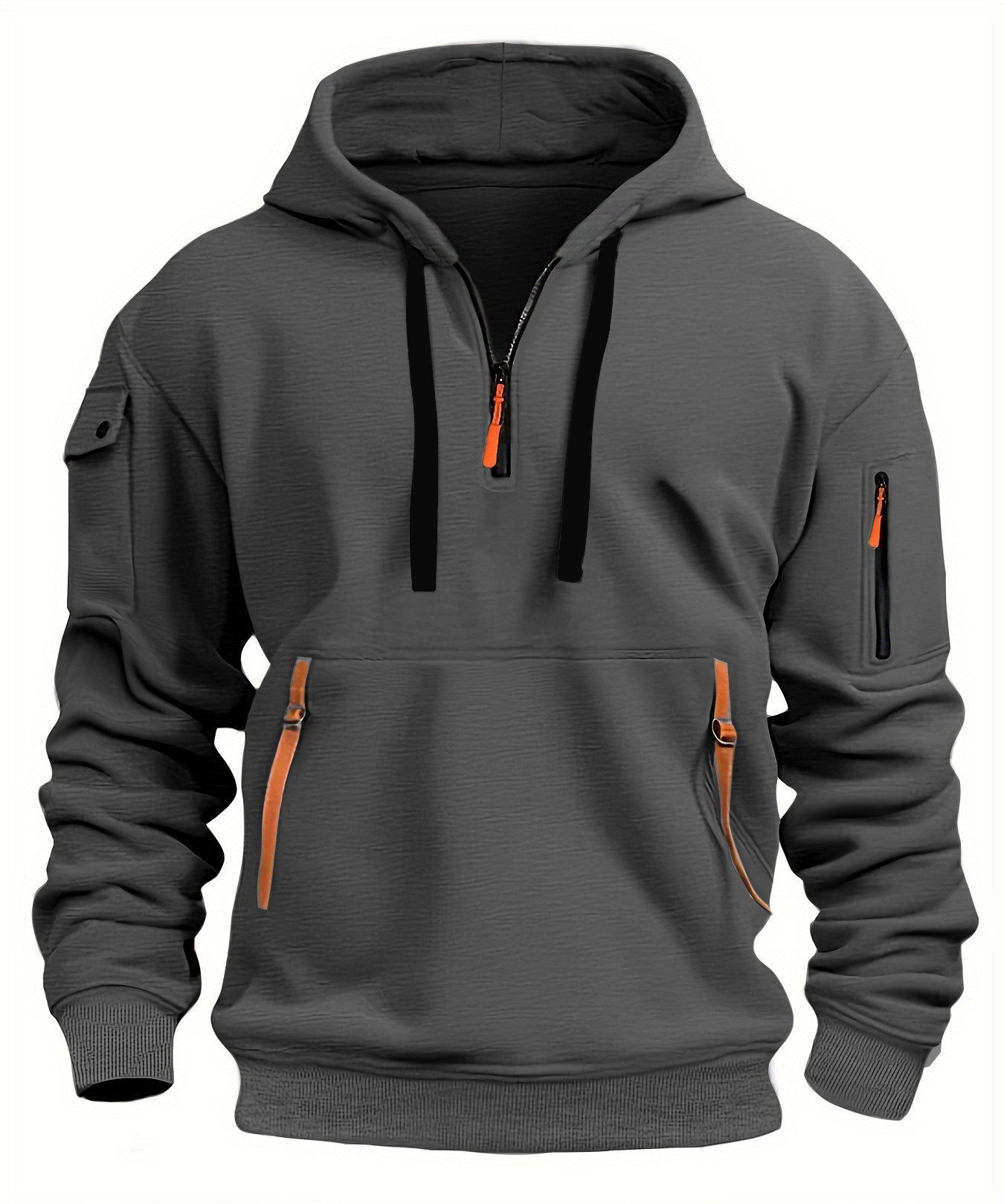 Stilfulla Halfzip Hoodie Herr