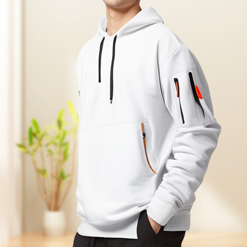 Stilfulla Halfzip Hoodie Herr