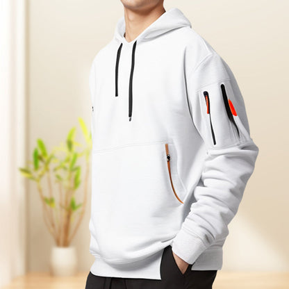 Stilfulla Halfzip Hoodie Herr