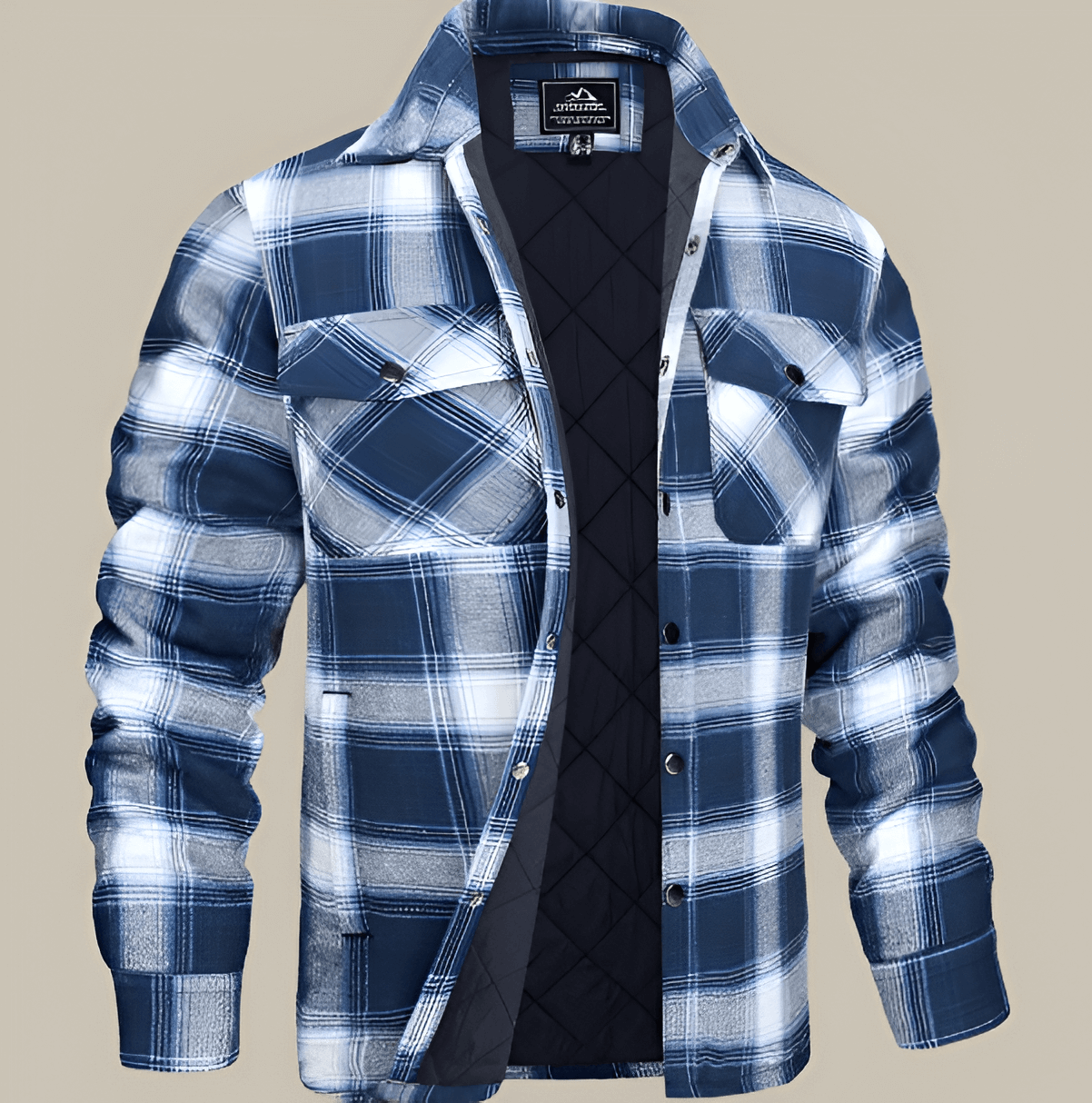 UrbanShield Men's Plaid Jacket