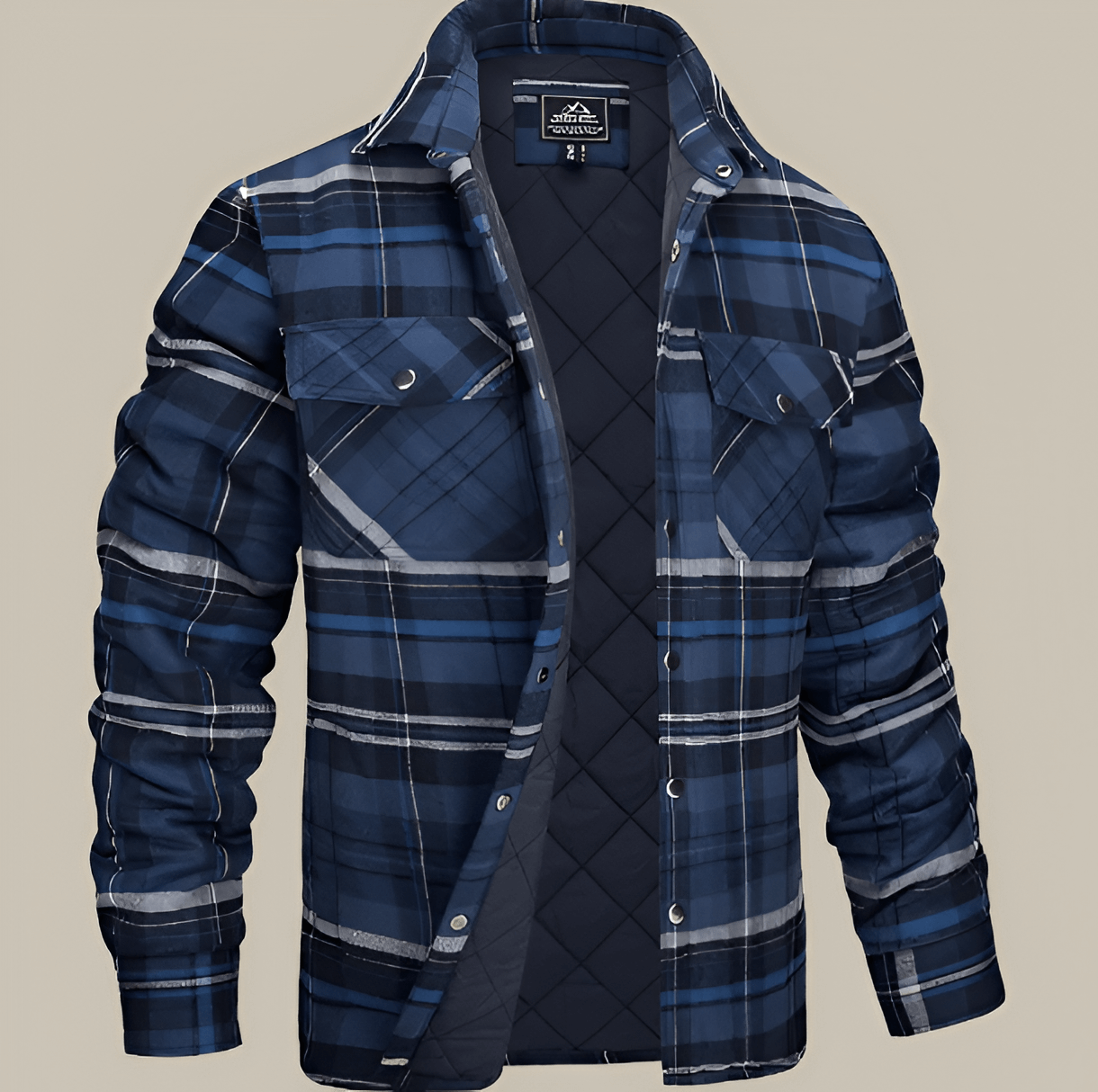 UrbanShield Men's Plaid Jacket